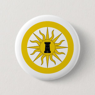 Rond 5 Cm Comté de Sol Haven Badge Populace