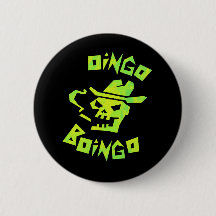 Cowboy crâne oingo badge boingo