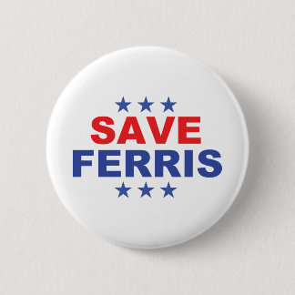 Rond 5 Cm Enregistrer le badge présidentiel Ferris