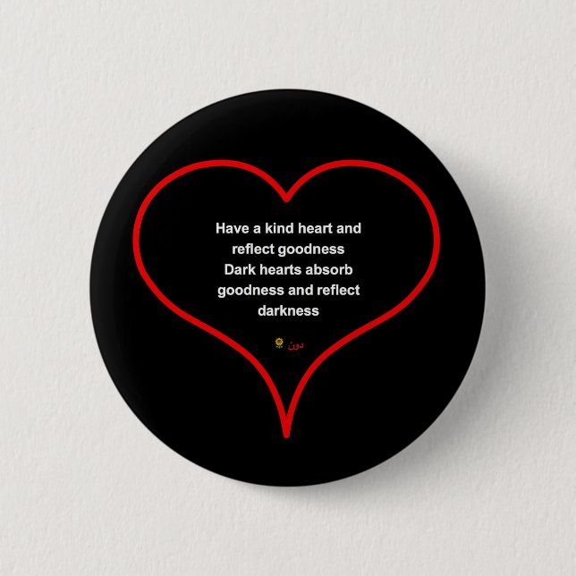 ROND 5 CM HEART BADGE (Devant)