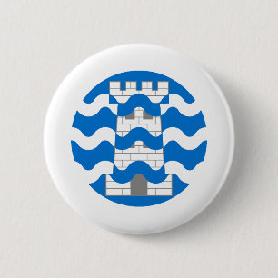 Rond 5 Cm Insigne de badge de la population du canton de Bar