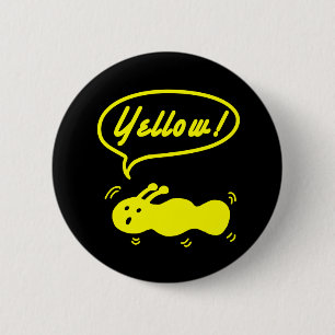 Rond 5 Cm Jaune! Badge
