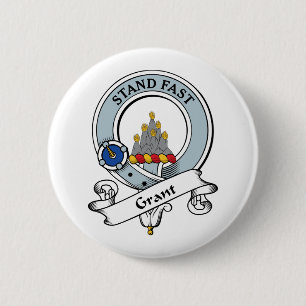 Rond 5 Cm Le clan de Grant Badge