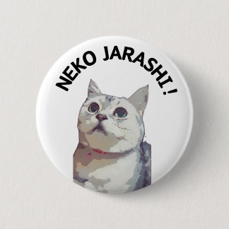 Rond 5 Cm NEKO JARASHI button badge by ramu