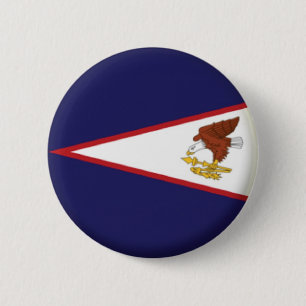ROND 5 CM NOUVEAU ! ! - BADGE DE RETOUR AMÉRICAIN SAMOA 58MM
