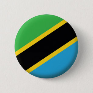 ROND 5 CM NOUVEAU ! ! - BADGE DE RETOUR DU NIP TANZANIE