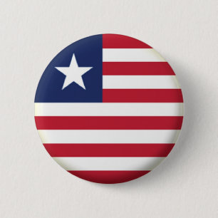 ROND 5 CM NOUVEAU ! ! - LIBÉRIA BADGE DE RETOUR DU NIP