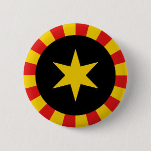 Rond 5 Cm Principauté de Vindheim Populace Badge Button