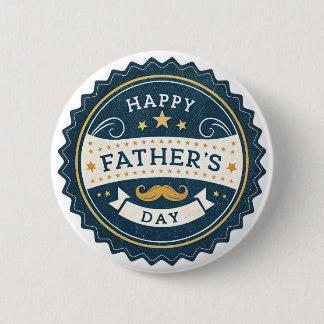Rond 5 Cm Retro Badge Design wi