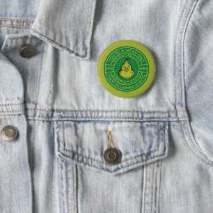 Rond 5 Cm Vous êtes un badge méchant Monsieur Grinch