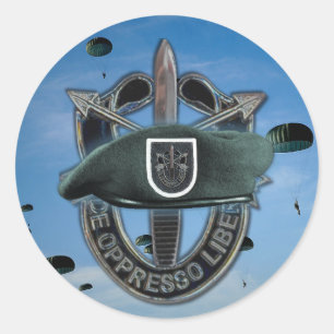 Rond 5e Sticker pour vétérans des forces spéciales des 