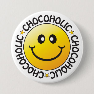Rond 7,6 Cm Badge Chocoholic