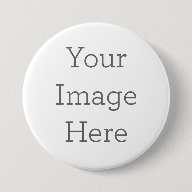 Bouton rond, Grand : 7,6 cm (Devant)