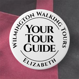 Rond 7,6 Cm Your Tour Guide Badge Button