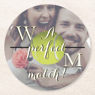 Rond A Perfect Match dessous de verre en papier