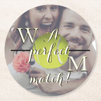 Rond A Perfect Match dessous de verre en papier