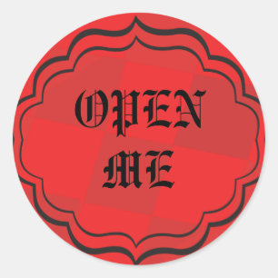Rond ALICE IN WONDERLAND Sceau Sticker Round Sticker