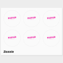 alpha omicron pi x gossip girl sticker