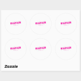 Rond alpha omicron pi x gossip girl sticker