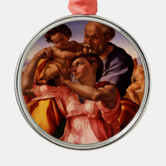 Rond Argenté Michelangelo Buonarroti - Tondo Doni - Ornement