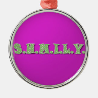 ROND ARGENTÉ ORNEMENT SHMILY