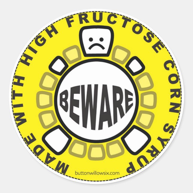 Rond Attention au Sticker HFCS (Devant)