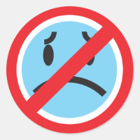 Aucun Sticker Frowns