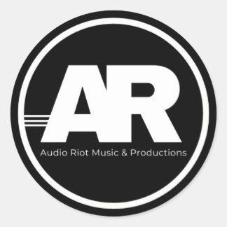 Rond Audio Riot sticker