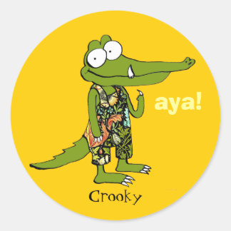 Rond aya ! Sticker "Crooky"