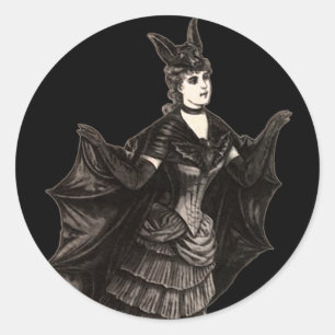 Rond Batte victorienne - Sticker #2 (Personnaliser)