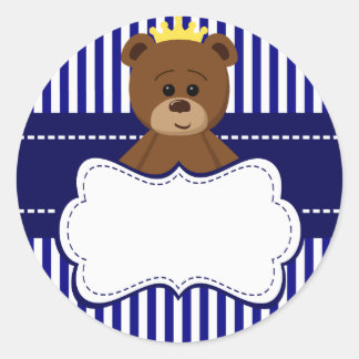 Rond Bear King - Manche Sticker