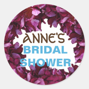 Rond Beau Sticker Fête des mariées Fleurs