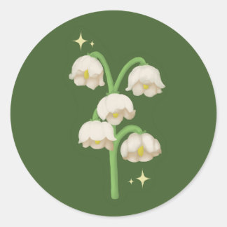 Rond Bell Flower Sticker Set | Cute & Floral