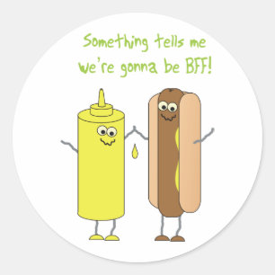 Rond BFF Sticker