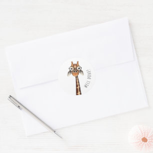 Rond Bien Fait ! Stickers - Giraffe