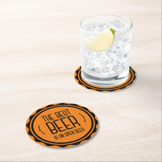 Rond Bière amusante, bar, dessous de verre de fête