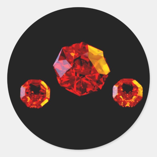 Rond Bijoux Sticker (Devant)