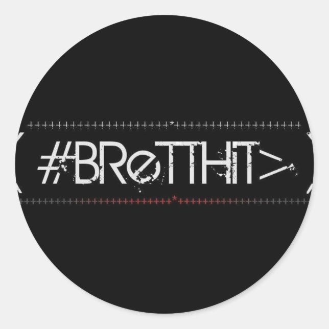 Rond BrettHit Sticker (Devant)