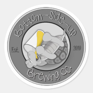 Rond BSU Logo Sticker