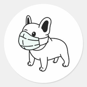 Rond BULLDOG COUPÉ AVEC Sticker DE PHOQUE ENVELOPPE DE 
