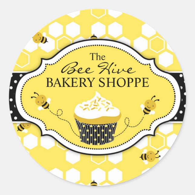 Rond Bumble Bee Sticker RBIZ (Devant)