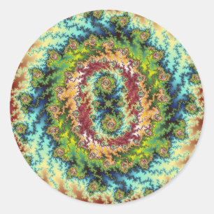 Rond Candy Land - Sticker fracturé