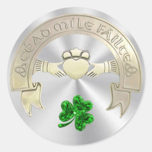 Rond Cent Mille Accueille Sticker