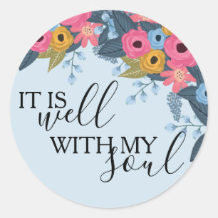 Rond C'Est Bien Avec Mon Sticker Soul