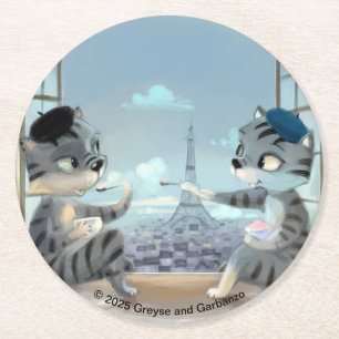 Rond Chats & Tour Eiffel - Paris Dessous de Verre (6)