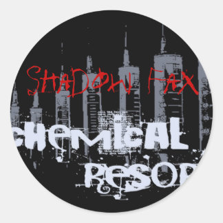 Rond Chimique Resort Sticker noir