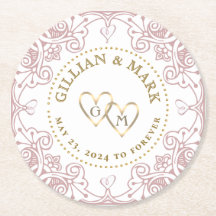 Choisissez votre couleur Mariage Dessous de verre