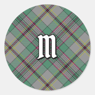 Rond Clan Craig Tartan Classic Round Sticker