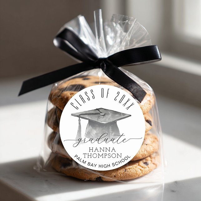 Rond Classe de Sticker de promotion 2025 (Graduation Favor Sticker)