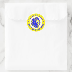 Rond Classe Lions Gahanna Lincoln de Sticker 2024